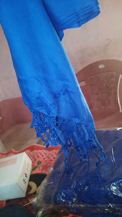 Blue Stole नीला गमछा - Image 2