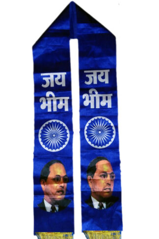 Babasaheb photo printed Jai bhm dupatte