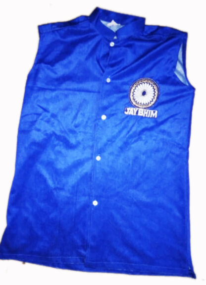 Blue Koti with Ashok Chakra