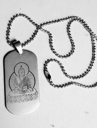 Lord Buddha locket with chain